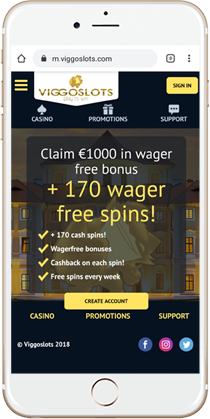 Viggoslots Casino mobile