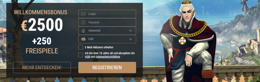 King Billy Casino Rezension