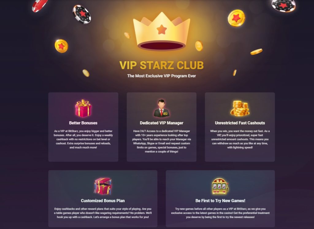 VIP-Programm in Bitstarz